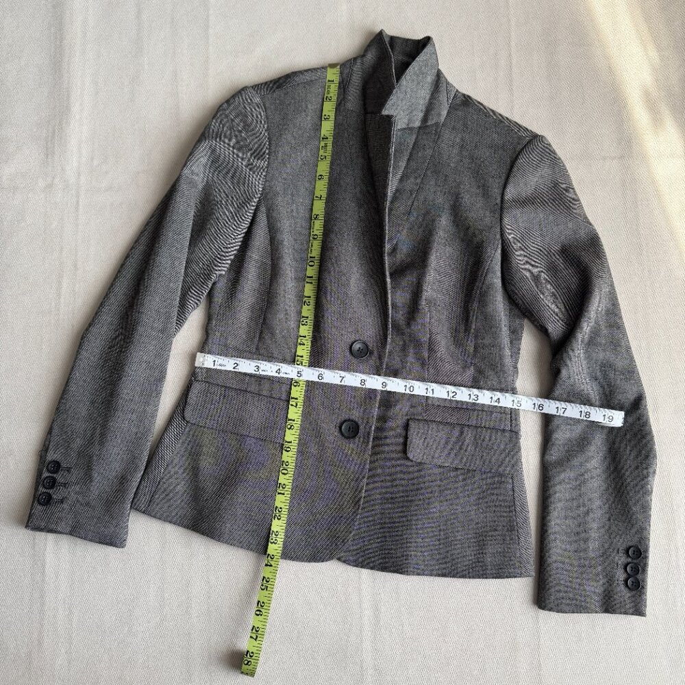 Charcoal Gray Classic Blazer Jacket 2P - Picture 15 of 16
